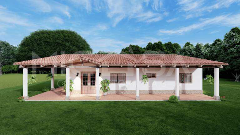 Casa Campestre - 170 m2 - Modelo Arboleda