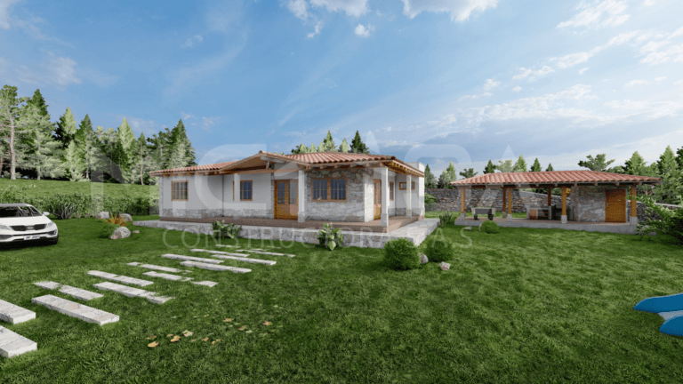 Casa campestre Modelo Pranna