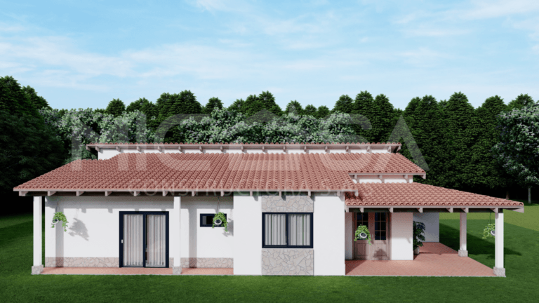 Casa campestre modelo sabana