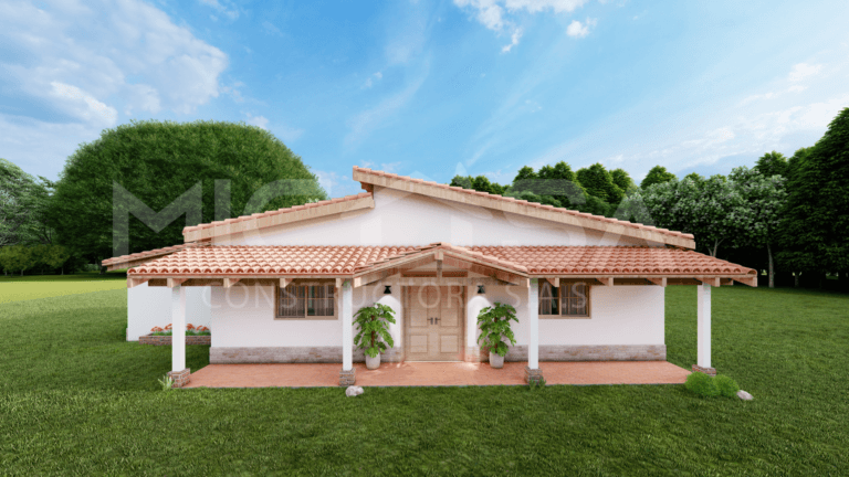 Casa campestre modelo serrezuela 125 m2