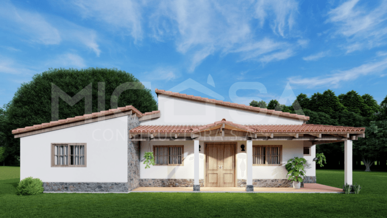 casa campestre - 110 m2 - Modelo Nogal